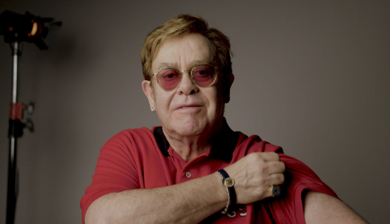 Sir Elton John and Sir Michael Caine star in video promoting COVID-19 vaccine thumbnail