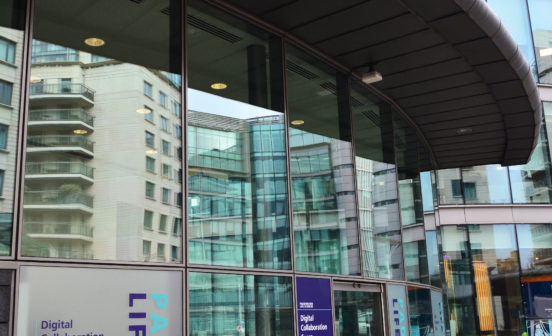 Cropped picture of a building- Paddington Life Sciences